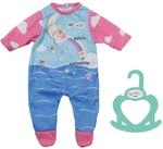BABY born, Puppenstrampler, Little Strampler 36cm, Einteiler in blau und rosa mit