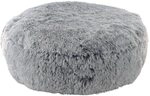 Nobby 61768 Komfortkissen rund NURU grau; &Oslash; 100 x 20 cm