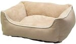 Nobby 61789 Komfortbett eckig Classic ARNO beige 62 x 50 x 17 cm