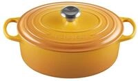Le Creuset Signature Gusseisen-Br&auml;ter mit Deckel, &Oslash; 29 cm, Oval, F&uuml;r alle