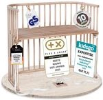 babybay Boxspring XXL Beistellbett aus massivem Buchenholz/kompakt &