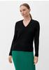 s.Oliver Women's Pullover, Langarm, Black, 40