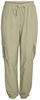 Noisy may Damen Cargo Pants High Waist Stoffhose Tapered Relaxed Fit Paperbag Hose