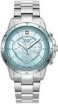 Swiss Alpine Military Herren-Armbanduhr Chronograph Analog Quarz Edelstahl...