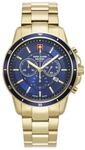 Swiss Alpine Military Herren-Armbanduhr Chronograph Analog Quarz Edelstahl...