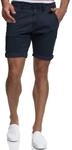 Indicode Herren Estrada Chino Shorts Bermuda aus Baumwolle mit 4 Taschen