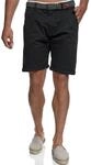 Indicode Herren Estrada Chino Shorts Bermuda aus Baumwolle mit 4 Taschen