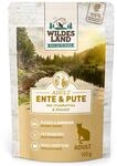 WILDES LAND &ndash; Ente & Pute | Nassfutter mit extra hohem Fleischanteil und