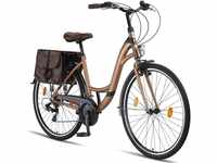 Licorne Bike Stella Plus Premium City Bike in 28 Zoll Aluminium Fahrrad für