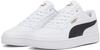 PUMA Unisex Caven 2.0 Sneaker, White Black Ash Gray Gold, 46 EU