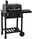 TAINO HERO Smoker klein BBQ Grillwagen Holzkohle-Grill Grillkamin Standgrill
