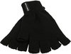 Urban Classics Unisex 2er-Pack Handschuhe Half Finger Gloves, Black, L/XL