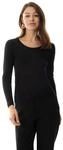Mey Damen Unterhemd Langarm Schurwolle Serie Wool&Silk | Klassischer Komfort,