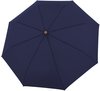 Doppler nature mini -Deep Blue - nachhaltiger Regenschirm - Handöffner - 270...