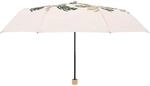 Doppler nature mini - Choice Beige - nachhaltiger Regenschirm - Hand&ouml;ffner - 270