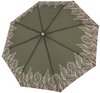 Doppler nature mini - Intention Olive - nachhaltiger Regenschirm - Handöffner...