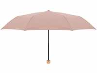 Doppler nature mini - Gentle Rose - nachhaltiger Regenschirm - Handöffner - 270
