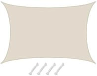 AMANKA 98% UV Schutz: Sonnensegel 5x7 - f&uuml;r die Terrasse Segeltuch...
