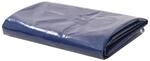 vidaXL Abdeckplane 650 g/m&sup2; 6 x 8 m Blau