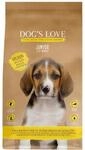 DOG'S LOVE Hunde-Trockenfutter Junior Huhn 1 x 12kg| ohne Getreide & Zucker