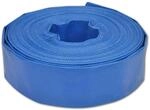 vidaXL Wasser Flachschlauch 25m 2" Flexibler PVC Feuerwehr Gartenschlauch