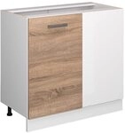 Vicco Eckunterschrank R-Line, Sonoma, 86 cm
