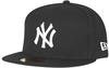 New Era - MLB New York Yankees Essential 59Fifty Cap - Black, Größe:8 (63,5cm)