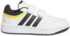 adidas Hoops Lifestyle Basketball Hook-and-Loop Shoes Sneaker, FTWR White/core