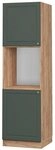 Vicco Herdumbauschrank Fame-Line, Gr&uuml;n-Gold Landhaus, 60 cm offen, zur Kombination