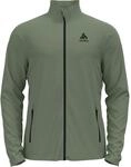 Odlo Herren Hoodyjacke mit Rei&szlig;verschluss Roy, Matte Green - deep Depths, M