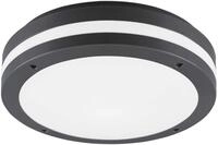 Reality Leuchten LED Au&szlig;en Deckenleuchte Kendal R62151142, Kunststoff