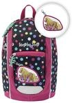 Step by Step Rucksack-Set KIGA MINI &bdquo;Ponny Lotta, schwarz, ergonomischer Rucksack
