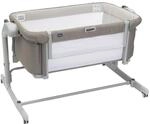 Chicco Next2Me Magic Evo, Beistellbett f&uuml;r Babys, mit Schaukelmodus, Kippfunktion,