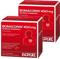 PZN-DE 13751601, Hevert Bomacorin 450mg Wei&szlig;dorn N Filmtabletten 200 St.,