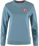 Fj&auml;llr&auml;ven Damen 1960 Logo Badge Sweatshirt, Dawn Blue, L