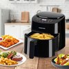 GOURMETmaxx Heißluftfritteuse 4,5L 1400 W | Mit 8 verschiedenen Programmen ideal zum