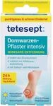 tetesept Dornwarzen Pflaster Intensiv, 2x12 Wirkpunkte + 12 Schutzpflaster | 24h Set