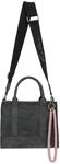 Fritzi SquareN Vintage Black Idol Crossbody Kunstleder Damen Umh&auml;ngetasche