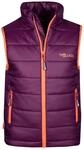 Trollkids Kids Trondheim Vest 164, mulberry