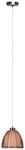 Brilliant Lampe Relax Pendelleuchte 20cm bronze/chrom | 1x A60, E27, 60W, g.f.