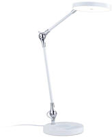 Paulmann 79884 LED Schreibtischleuchte Numis Qi White Switch 1000lm 11W Wei&szlig;