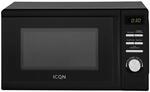 ICQN Mikrowelle, Solo-Mikrowelle, 20 L, 700 W, 5 Leistungsstufen, 8
