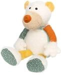 Sigikid Eisb&auml;r Patchwork Sweety Babyspielzeug ab Geburt Kuscheltier