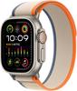 Apple Watch Ultra 2 (GPS + Cellular, 49 mm) Smartwatch mit robustem Titangehäuse und