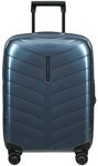 Samsonite Attrix - Spinner S, Erweiterbarer Handgep&auml;ck, 55 cm, 38/44 L, Blau