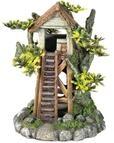 Nobby Aqua Ornaments BAUMHAUS mit Pflanzen, 12,2 x 9,2 x 15,5 cm, 1 St&uuml;ck