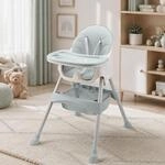 Baby Vivo Hochstuhl 2in1 Baby Kinder Babyhochstuhl Kombihochstuhl - Abnehmbares