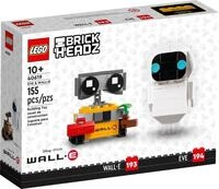 LEGO Brickheadz Disney Eve #194 und Wall-E #193 Set 40619, Mehrfarbig