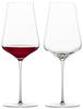 Zwiesel Glas Bordeaux Rotweinglas Duo (2-er Set), hand- und maschinengefertigte