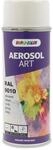 DUPLI-COLOR AEROSOL ART RAL 9010 Reinwei&szlig; gl&auml;nzend 400 ml - Spr&uuml;hfarbe